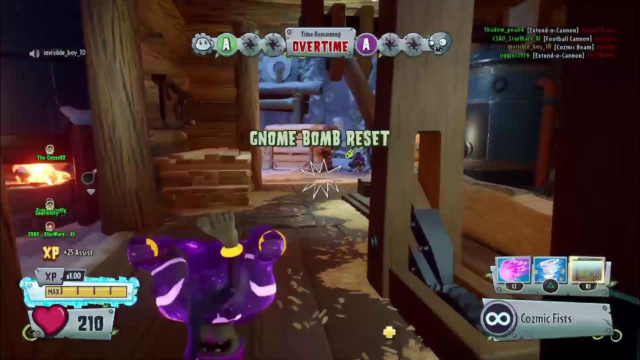 Halloween Tryharding in pvzgw2 on scared children as cozmic no treats