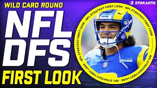 Nfl Dfs First Look Wild Card Round Picks | Nfl Dfs Strategy