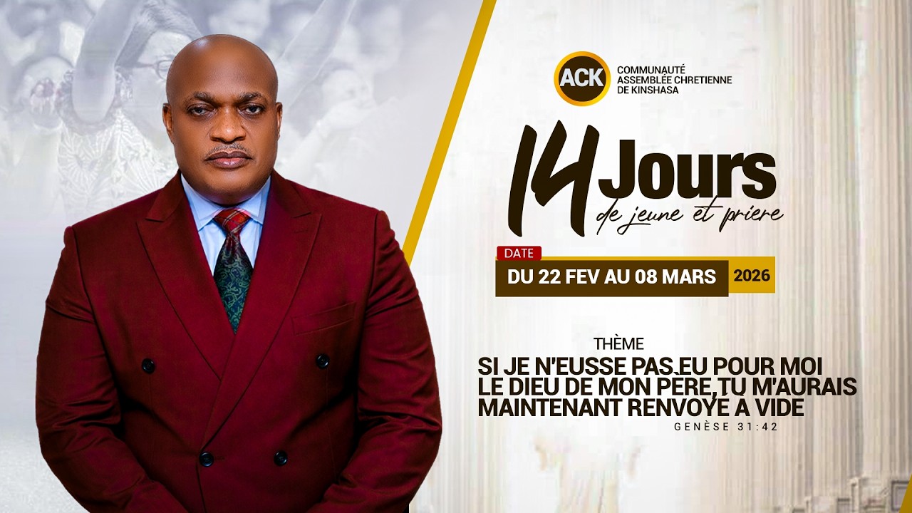 SI JE N'EUSSE PAS EU POUR MOI LE DIEU DE MON PERE...AVEC L'EVEQUE PASCAL MUKUNA /MARDI 03 MARS 2026