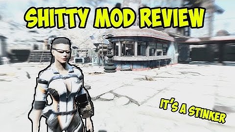 Fallout 4 Shitty Mod Review | Courser X-92 Power Suit CBBE, The Rebel, Standalone UMP-45