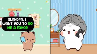 Pecco’s Emotional Call to Grandpa 😢📞 “Can You Help Me?” 💔 | BUBU DUDU | PEACH GOMA | #BDJ586