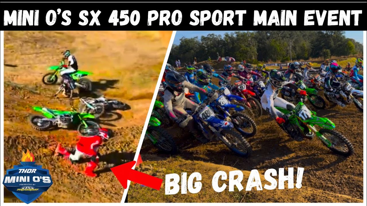 ФИНАЛЬНОЕ главное событие класса Pro стало БЕЗУМНЫМ на MiniO's Supercross 2025!