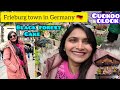 Frieburg town in germany       cake blackforestcake germany indianvlogger