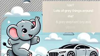 Learn the Color GREY!   Fun Kids' Color Song #LearnColors #GreyThings #preschoolsongs