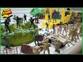 Pretend Play Plastic Army Men Fun Bucket