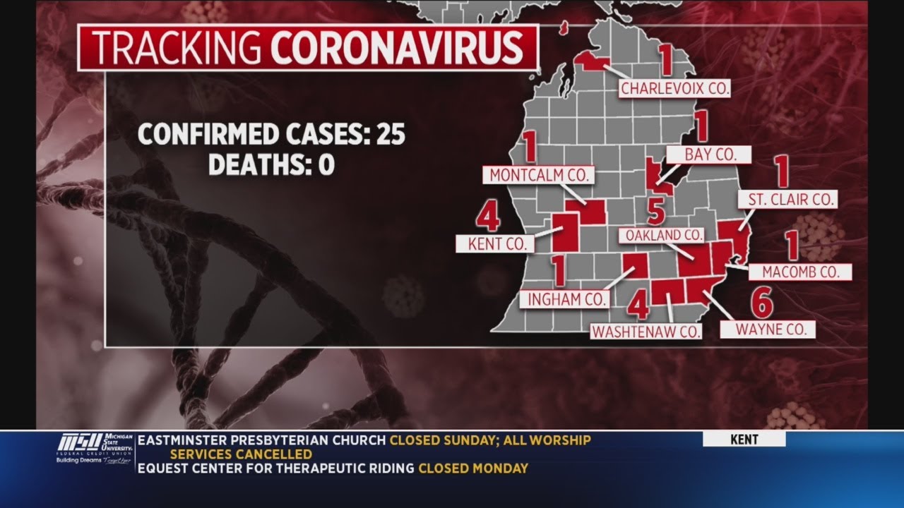 Governor Whitmer Declares State Shutdown In COVID-19 Fight - 9 ...