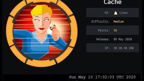 cache machine HTB speed run | Hackthebox cache walkthrough