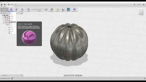 fusion360 pumpkin