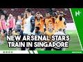 Zubimendi Rice BROMANCE Saka Lewis Skelly And MORE In Arsenal Singapore Training Zubimendi Rice BROMANCE Saka Lewis Skelly And MORE In Arsenal Singapore Training