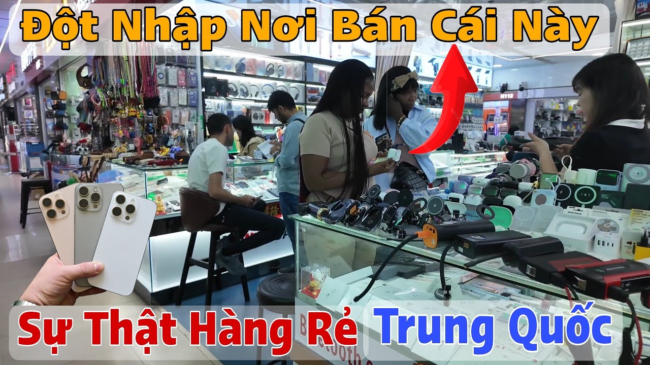 Quay Nơi Trung Quốc Bán Đồ Giá Rẻ Khắp Nơi Đổ Về Mua 