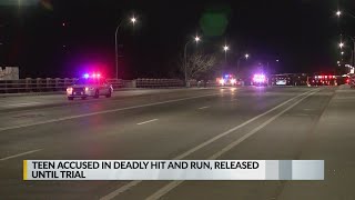 Teen accused in deadly hit and run released until trial