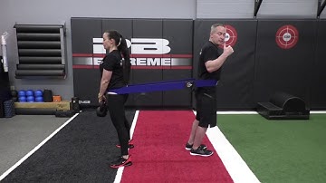NT Loop Partner Deadlift and Run with Band - Partner Band Exercise