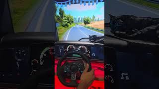 Volvo Tırla Makas Atarken Karşıdan Araç Çıktı! Yol Dışına Kaçıp Kurtuldum 🚛😱 - ETS 2