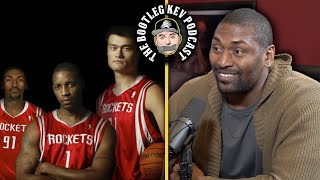 Metta World Peace says T-Mac \& Yao Rockets are best team he's played on