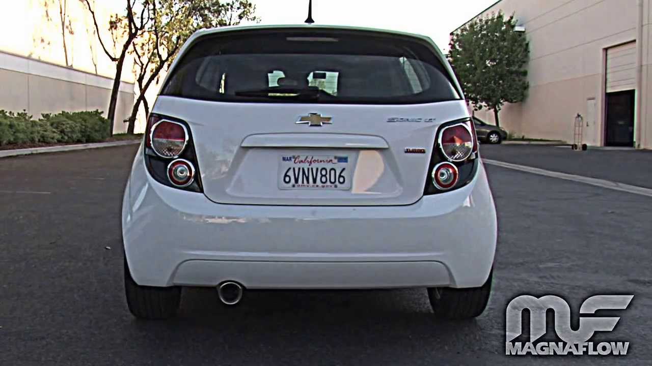 2012 Chevrolet Sonic Turbocharged - MagnaFlow Exhaust Part #15213 - YouTube