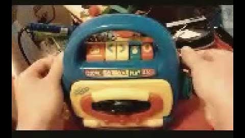 Circuit bent Kids Way tape recorder and microphone by Shy Bairns Electronics