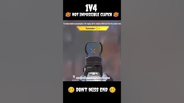 NOT IMPOSSIBLE 1V4 CLUTCH BRIDGE CAMP @ANIYT 🔥PUBG OR BGMI KI SHORT  VIDEOS #pubgindia