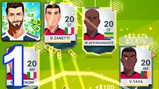 Idle Eleven - Be a Millionaire Football Tycoon  - Gameplay Walkthrough Part 1 (iOS, Android) screenshot 4