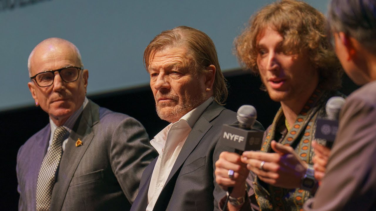 Daniel Day-Lewis, Ronan Day-Lewis, and Sean Bean on Anemone