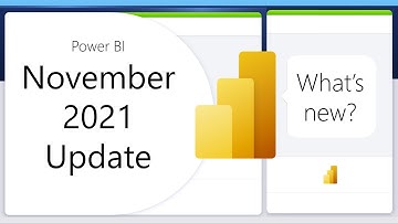 Power BI Update - November 2021