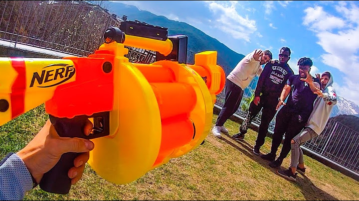 24 HORAS DE BROMAS A MIS AMIGOS CON NERF !! LE DISPARO CON TODAS LAS NERF !! Makiman