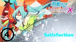 Hatsune Miku: Project DIVA X (English) Part 4 - Satisfaction - No Commentary (PS4) [HD]