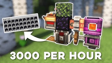 The Simplest Obsidian Farm Tutorial in Minecraft - Create Mod