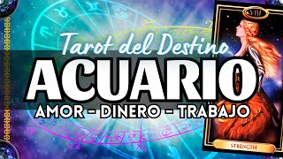 ACUARIO ♒️ NO DUDES QUE PODRÁS LOGRAR AQUELLO QUE DESEES, ESTO PASARÁ❗ #acuario    Tarot del Destino