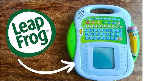 Leapfrog Mr.Pencil Scribble and Write HONEST Review