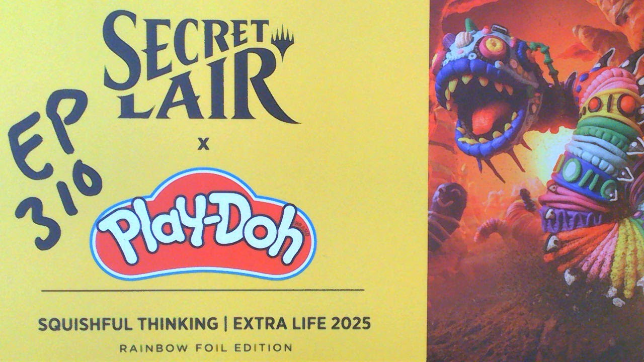 Secret Lair x Play Doh Squishful Thinking Extra Life 2025 Foil
