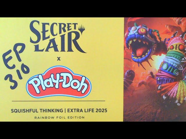 Secret Lair x Play Doh Squishful Thinking Extra Life 2025 Foil