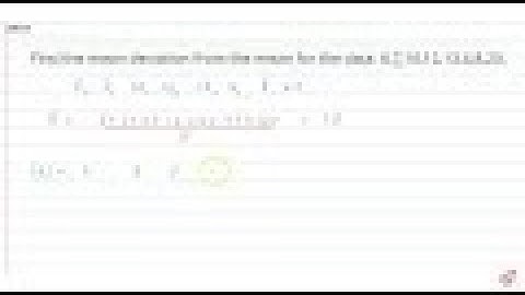 Find the mean deviation from the mean for the data: 6,7,10,12,13,4,8,20.