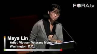 Maya Lin on the Vietnam Veterans Memorial