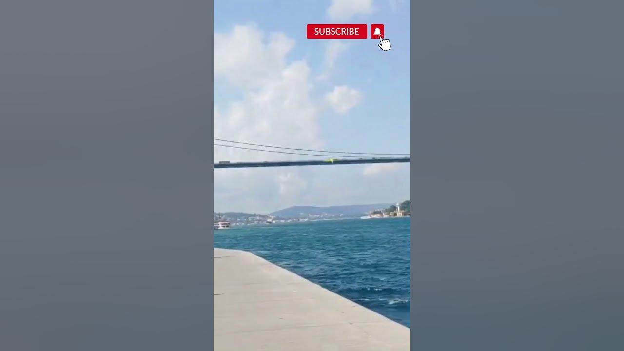 ⭐ Disfruta el Bósforo en Estambul, Turquía #shorts
