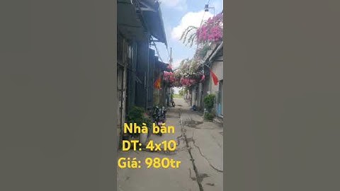 4x10, 980tr, Gần rạch cầu suối, Vĩnh lộc a, lh: 0942015588