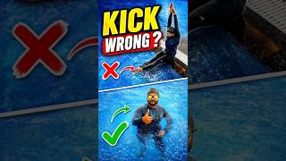 Kicking Hard But Not Moving Forward? 😳 Fix This Mistake #shorts #swimming #swimtips @Swimlikepro