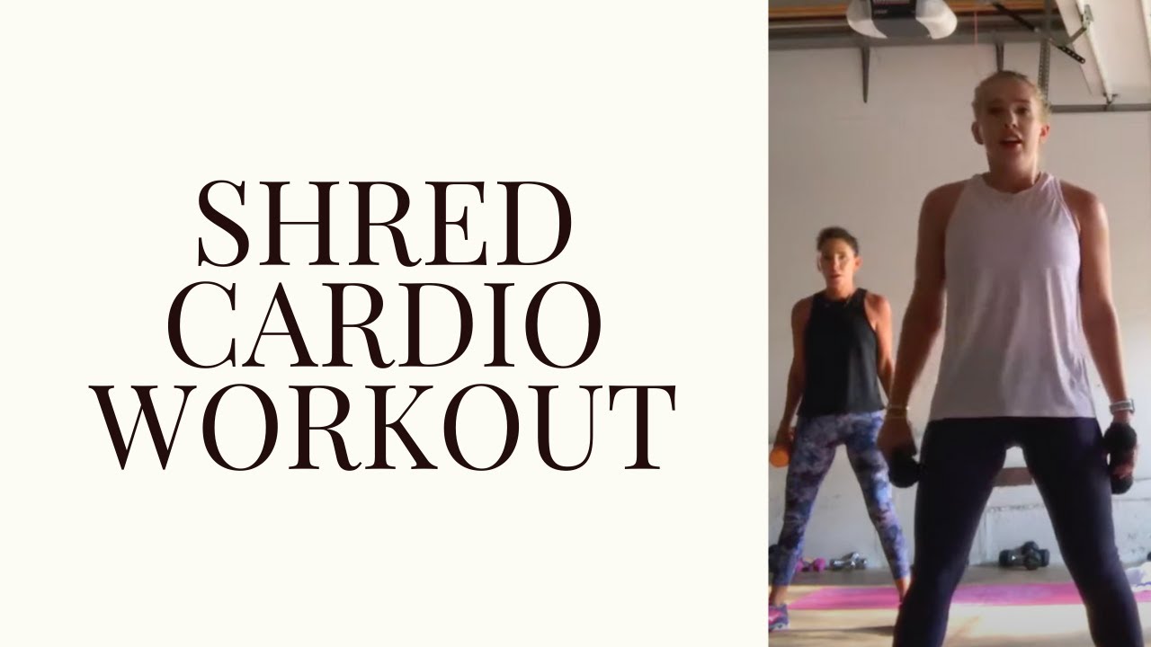 SHRED CARDIO HIIT Home Workout YouTube