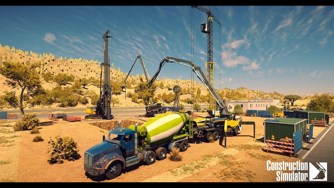 CONSTRUCTION SIMULATOR (2022) - Campaign Job: PARK   Peaceful Greenery Part 4 