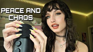 ASMR | PEACE AND CHAOS | Fast & Aggressive Mic Scratching screenshot 5