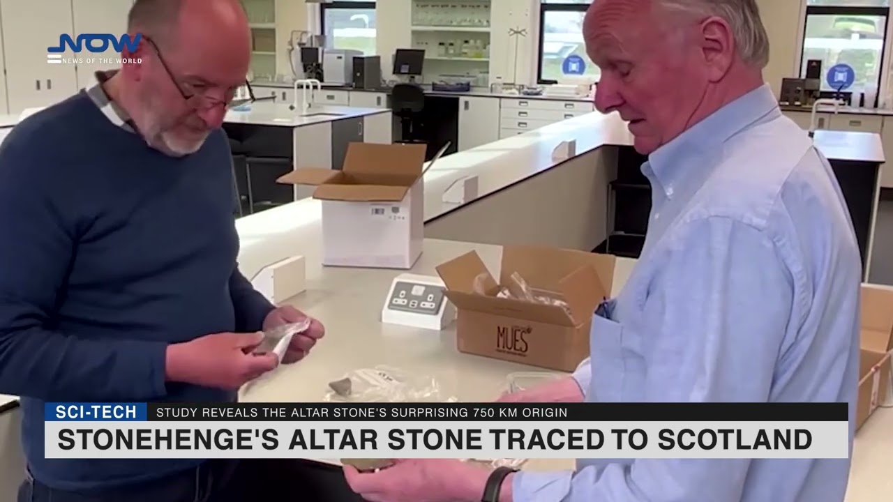 Stonehenge's Altar Stone Traced to Scotland