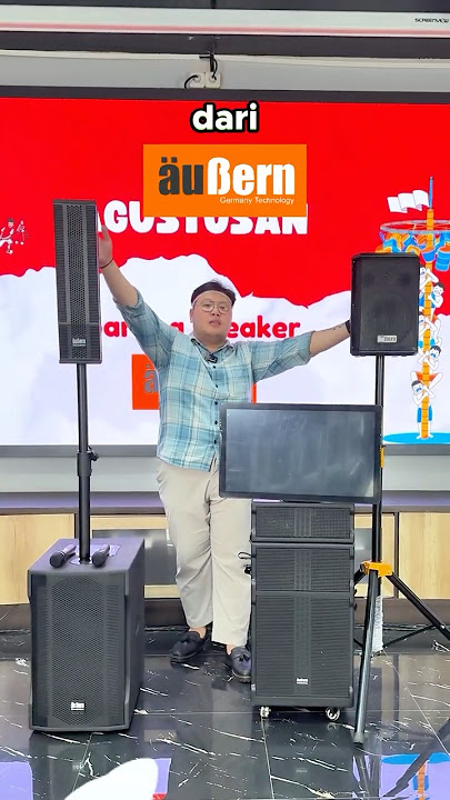Biar 17an Makin Pecah! 🎤🔥 Speaker AUBERN, Suara Merdeka untuk Semua!