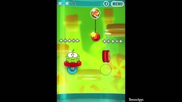 ‪Cut the Rope Experiments 3-9 Walkthrough 3 Star ‬(‪Sticky Steps)‬