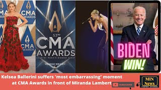 Kelsea Ballerini Suffer Most Embarrassing Moment At Cma Awards In Front Of Miranda Lambert