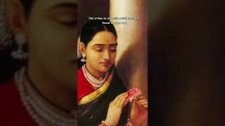 A Stolen Interview By Raja Ravi #painting #history #shorts