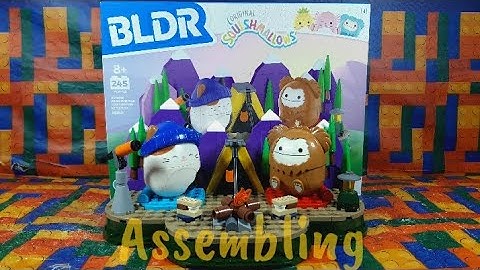 BLDR Original Squishmallows Outdoor Adventure Club 0050 | Assembling