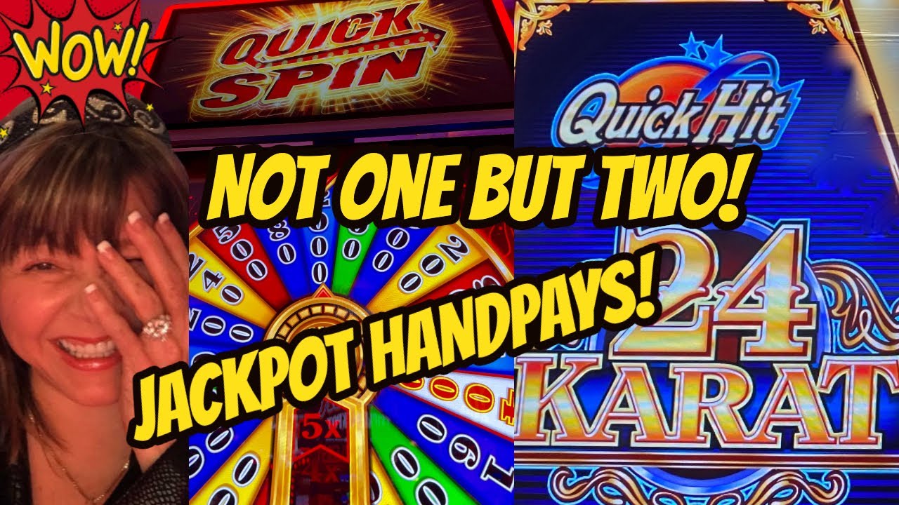 Not ONE but TWO Jackpot Handpays! High Limit Quick Spin!