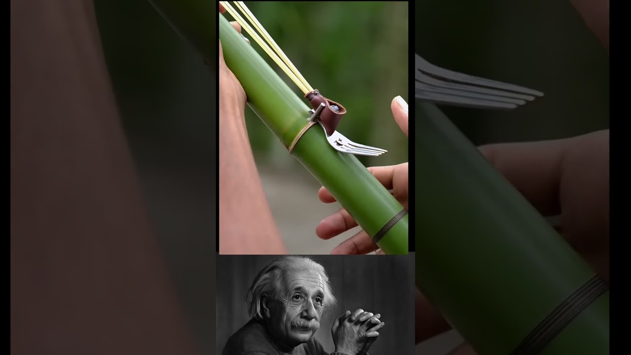 Bamboo Creations with New Fork Slingshots _Bamboo _Slingshots _Diy _Bambooart 