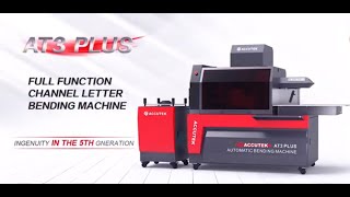 Accutek AT3 PLUS working video, letter bender for full function