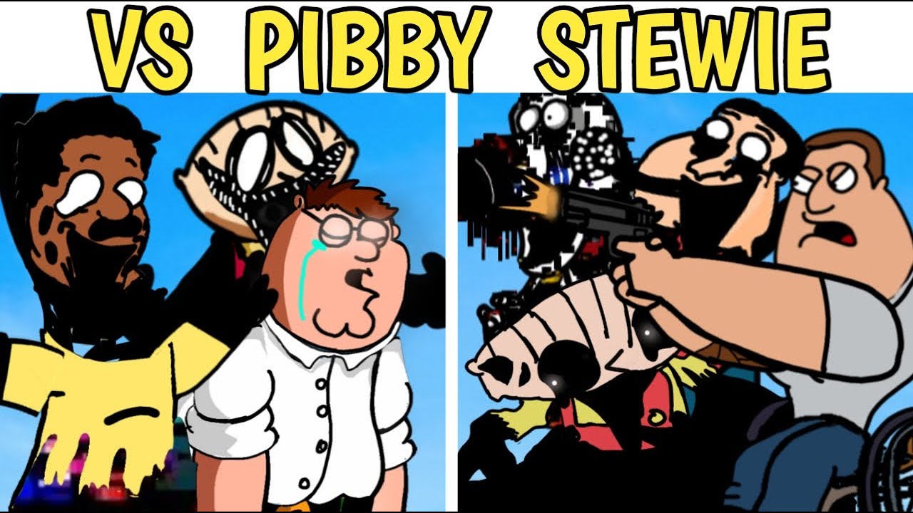 Joe Swanson Family Guy Pibby Glitch Sticker - Joe Swanson Family Guy Pibby  Glitch - Discover & Share GIFs