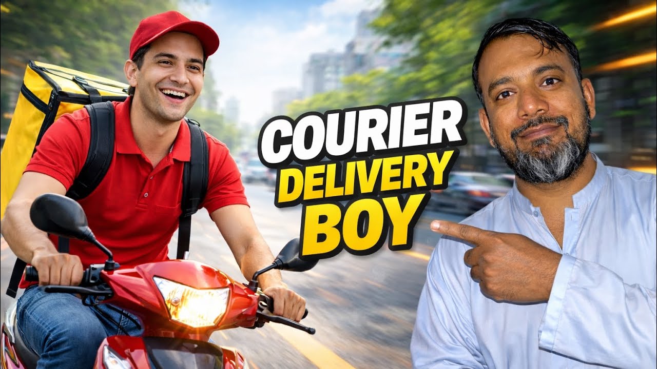 I Earned Rs 3000 in One Day as a Courier Rider in Pakistan 💸 - YouTube